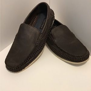 Robert Wayne Brown Leather Boat Shoe